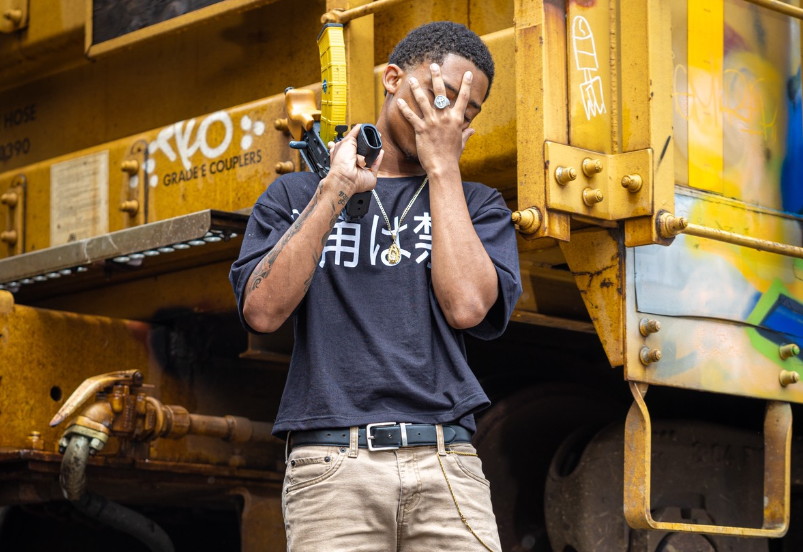Black Japanese "Draco" NSA Tee